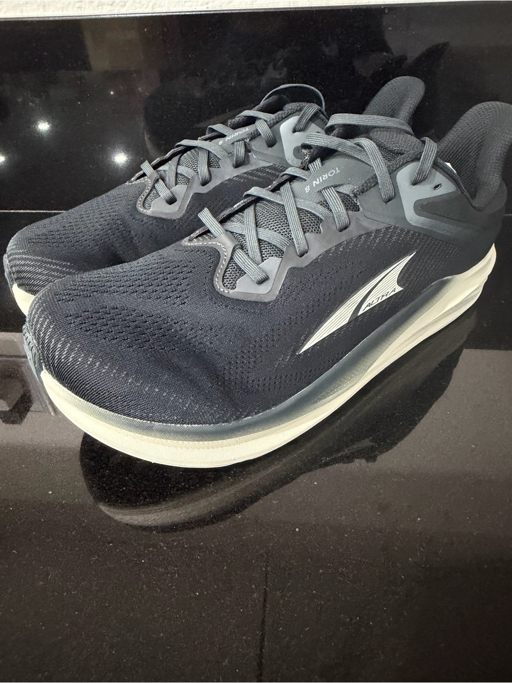 Altra Torin 8 Wide Men’s Size 12 Running Shoes Black Gray NWOB
